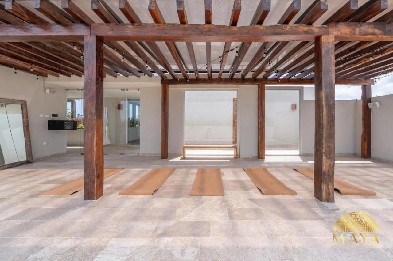 Vakantiehuis Nhoa 302C Lux 1Br Condo Top Jungle View Aldea Zama Tulum Pueblo