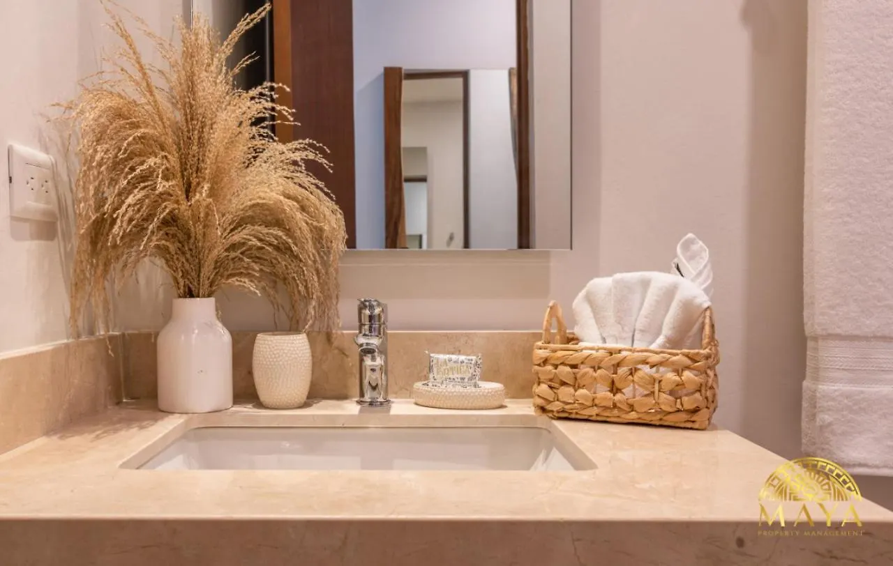 Nhoa 302C Lux 1Br Condo Top Jungle View Aldea Zama Tulum